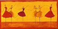 Ona - Postkarte Ballett