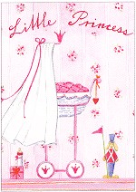 Postkarte Little Princess