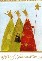 Postkarte Heilige Drei Könige