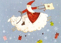 Postkarte Himmelsreiter