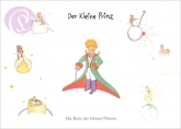 Postkarte Der kleine Prinz, Reise