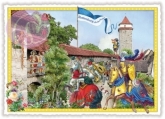 Postkarte Rothenburg