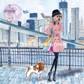 Postkarte Shopping, New York