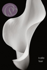 Klappkarte In stiller Trauer, Calla