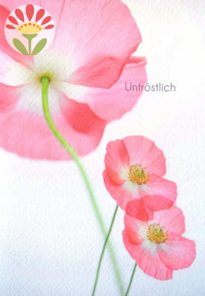 Klappkarte Untröstlich