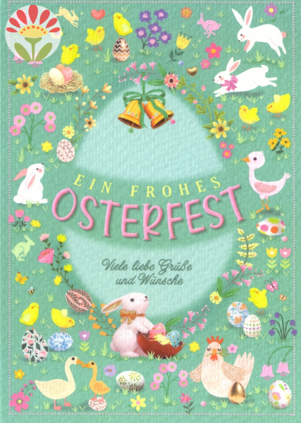 Postkarte Ein frohe Osterfest