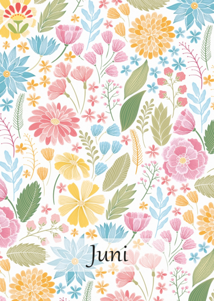 06/ Postkarte Juni, Wiese