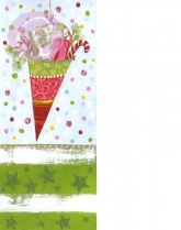 Geschenkkarte Weihnachtstasche