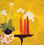 Vigud, André - Postkarte Three Bud Vases