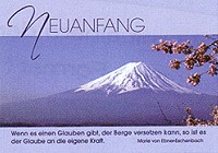 Postkarte Neuanfang