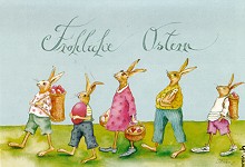 Klappkarte Fröhliche Ostern