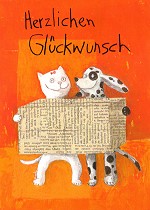 Klappkarte Herzlichen Glückwunsch