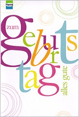 Klappkarte Zum Geburtstag