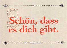 Postkarte Schön, ...