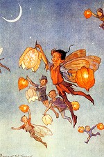 Klappkarte Fairy Lanterns