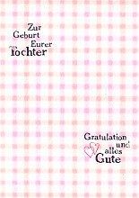 Klappkarte Tochter