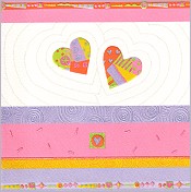 Klappkarte Herzen (R*)