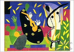 Matisse, Henri - Postkarte Die Trauer des Königs