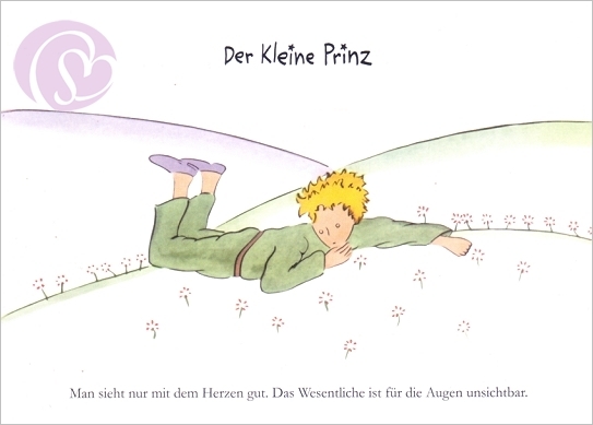 Postkarten von Antoine de SaintExupéry schreibmalwiederkarten.de
