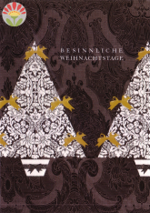 Klappkarte Besinnliche Weihnachtstage