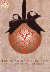 Klappkarte Frohe Weihnachten