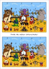 Finde die sieben Unterschiede