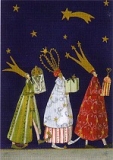 Postkarte Heilige drei Könige