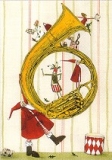Postkarte Posaune (R*)