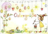 Poskarte Ostergrüße