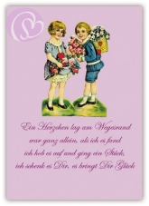 Postkarte Ein Herzchen ...