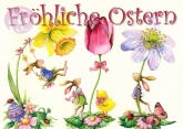 Postkarte Fröhliche Ostern