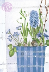 Klappkarte Frühlingsblumen