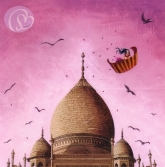 Postkarte Taj Mahal I