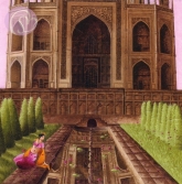 Postkarte Taj Mahal II