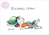 Postkarte Friedliche Ostern
