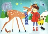 Postkarte Emmas Winterwelt