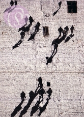 Postkarte People, Grafitty (Banksy)