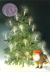 Postkarte Der Christbaum