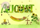 08/ Postkarte August