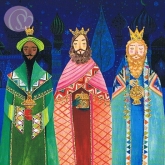 Postkarte Heilige Drei Könige