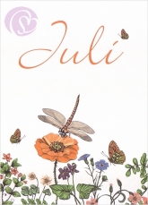 07/ Postkarte Juli, Sommerwiese