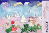 Leuchtender Adventskalender Winterlandschaft