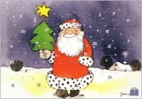 Adventskalender Weihnachtsmann