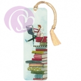 Lesezeichen Bücherstapel