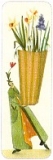 Lesezeichen Frühlingsblumen