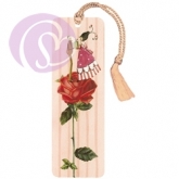 Lesezeichen Rosen-Paar