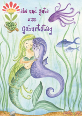 Postkarte Alles Liebe und Gute zum Geburtstag