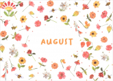 Monatskarte August