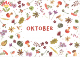 Monatskarte Oktober