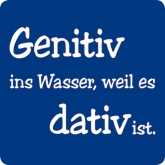 Handy-Putzi Genitiv ins Wasser